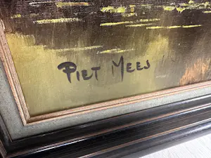 Piet Mees - Gouden Avond over de Polder kopen? Bied vanaf 75!