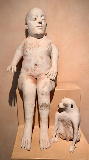 José Vermeersch - Man met hond kopen? Bied vanaf 6000!