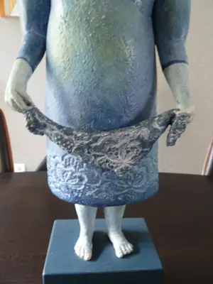 Onbekend - Elegante Dame gemaakt in vintage tijd jaren “70 kopen? Bied vanaf 10!