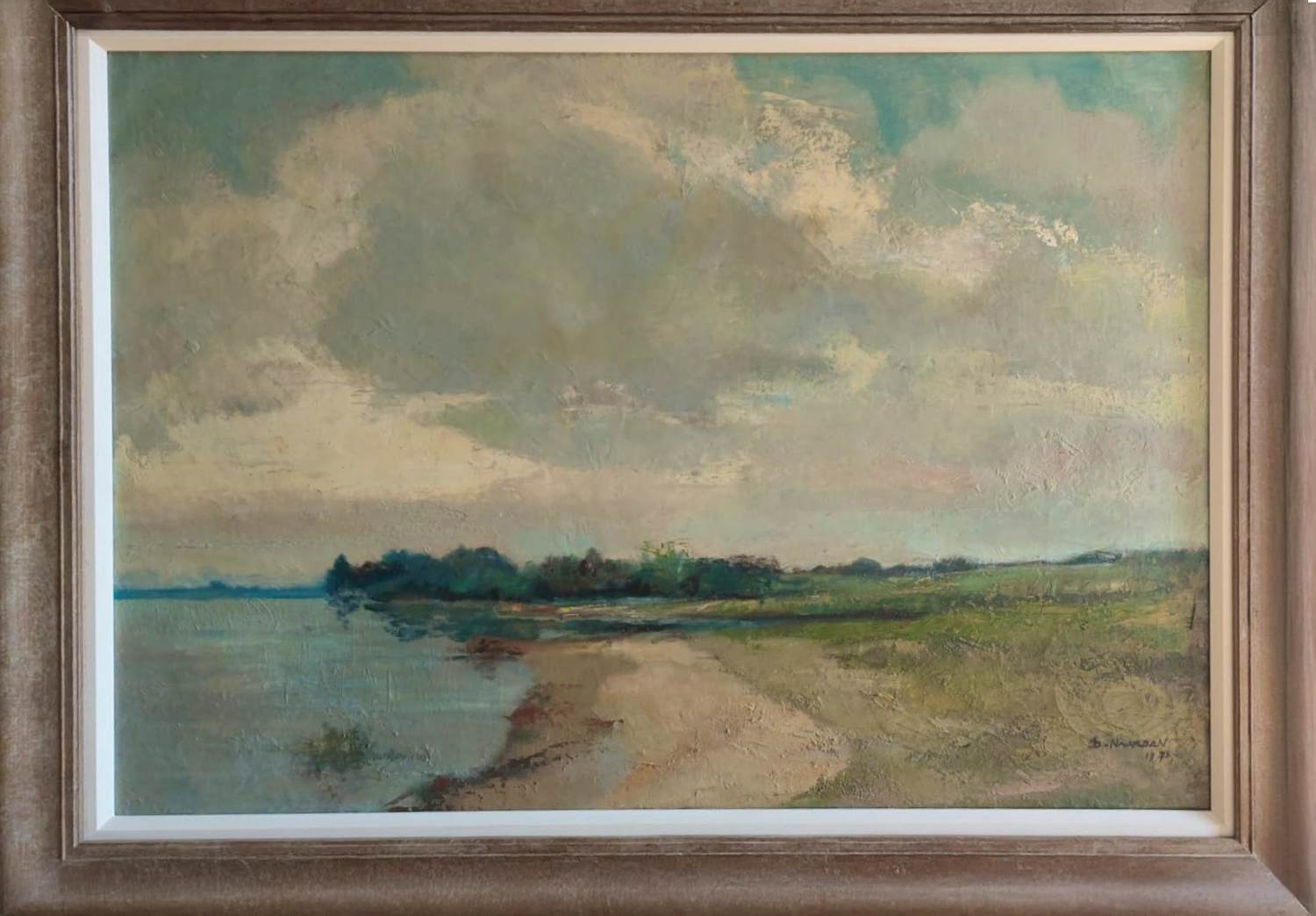 Isaac Naarden - Landschap verkocht voor € 250!