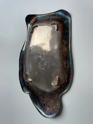 Uriana - Art Nouveau asbak / penlegger "Urania", ca. 1900 – verzilverd metaal kopen? Bied vanaf 40!