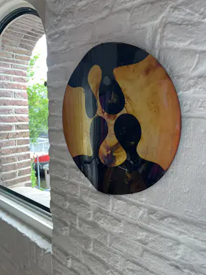 Onbekend - Vintage Églomisé glaskunst uit Italië kopen? Bied vanaf 200!