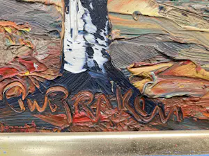 Peter van den Braken - herfst open boszicht kopen? Bied vanaf 100!