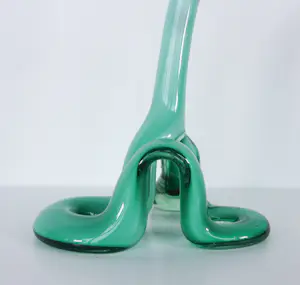 Onbekend - Groene gedraaide vloervaas kopen? Bied vanaf 50!