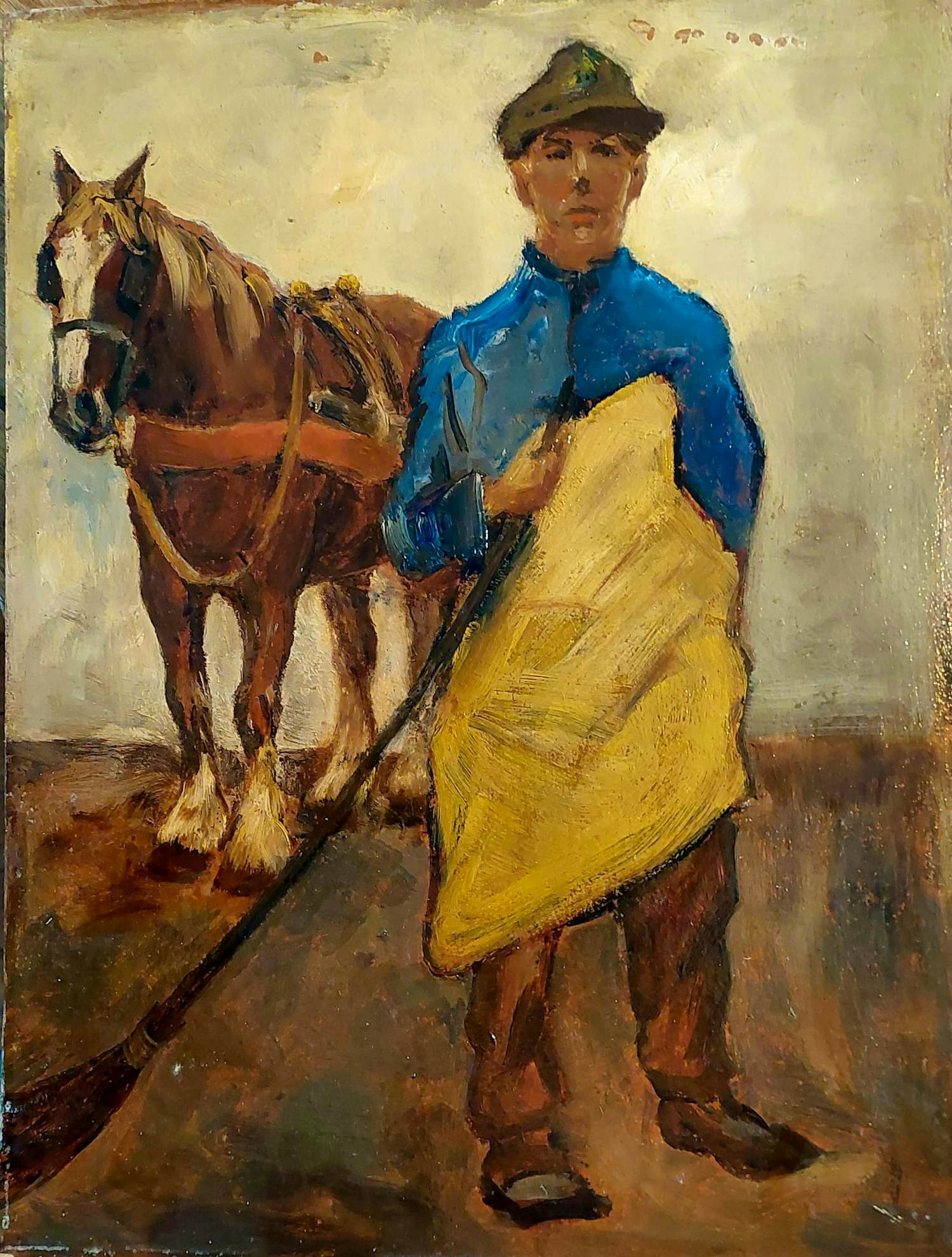 Marie Henry Mackenzie - Straatveger met paard verkocht voor € 400!