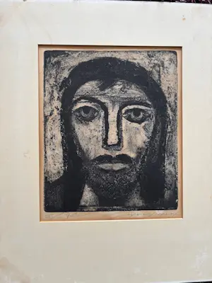 Harry Marks - expressief mansportret kopen? Bied vanaf 30!