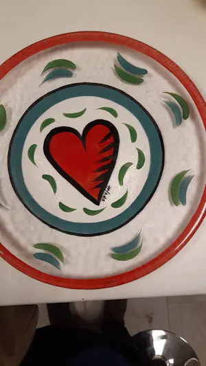 Ulrica Hydman-Vallien - Kosta boda glasplaat. kopen? Bied vanaf 38!