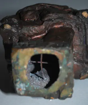 Brons (Onbekend) - 2 elkaar omarmende kinderen (2.3 kg) kopen? Bied vanaf 70!