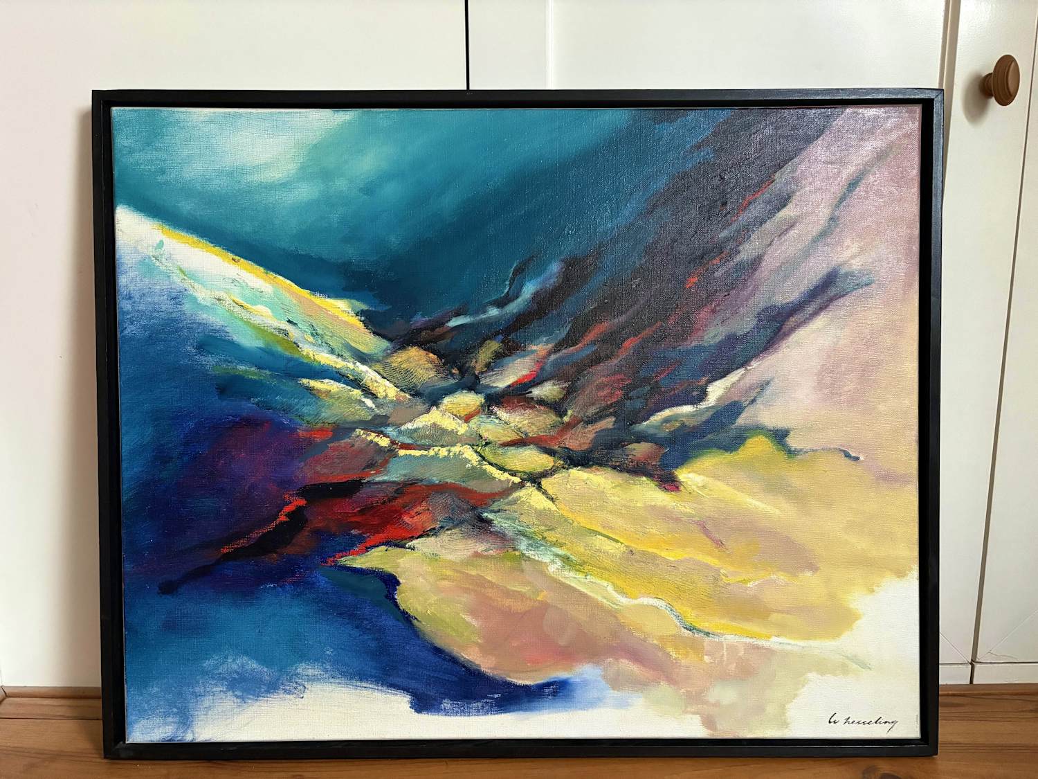 Willem Hesseling - Geen titel Olieverf op linnen kopen? Bied vanaf 300!