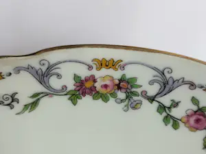 Royal Limoges - Porcelaine Limoges - Fruittest met onderbord kopen? Bied vanaf 25!