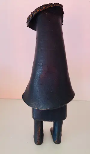 Keramiek overige - Uniek gesigneerd verbronsd beeldje kopen? Bied vanaf 35!