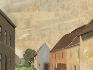 Raoul Hynckes - Dorpsgezicht kopen? Bied vanaf 100!