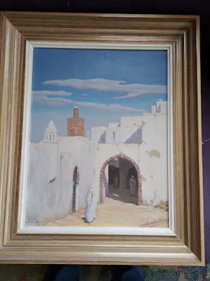 Onbekend - afrikaans stadsbeeld kopen? Bied vanaf 50!