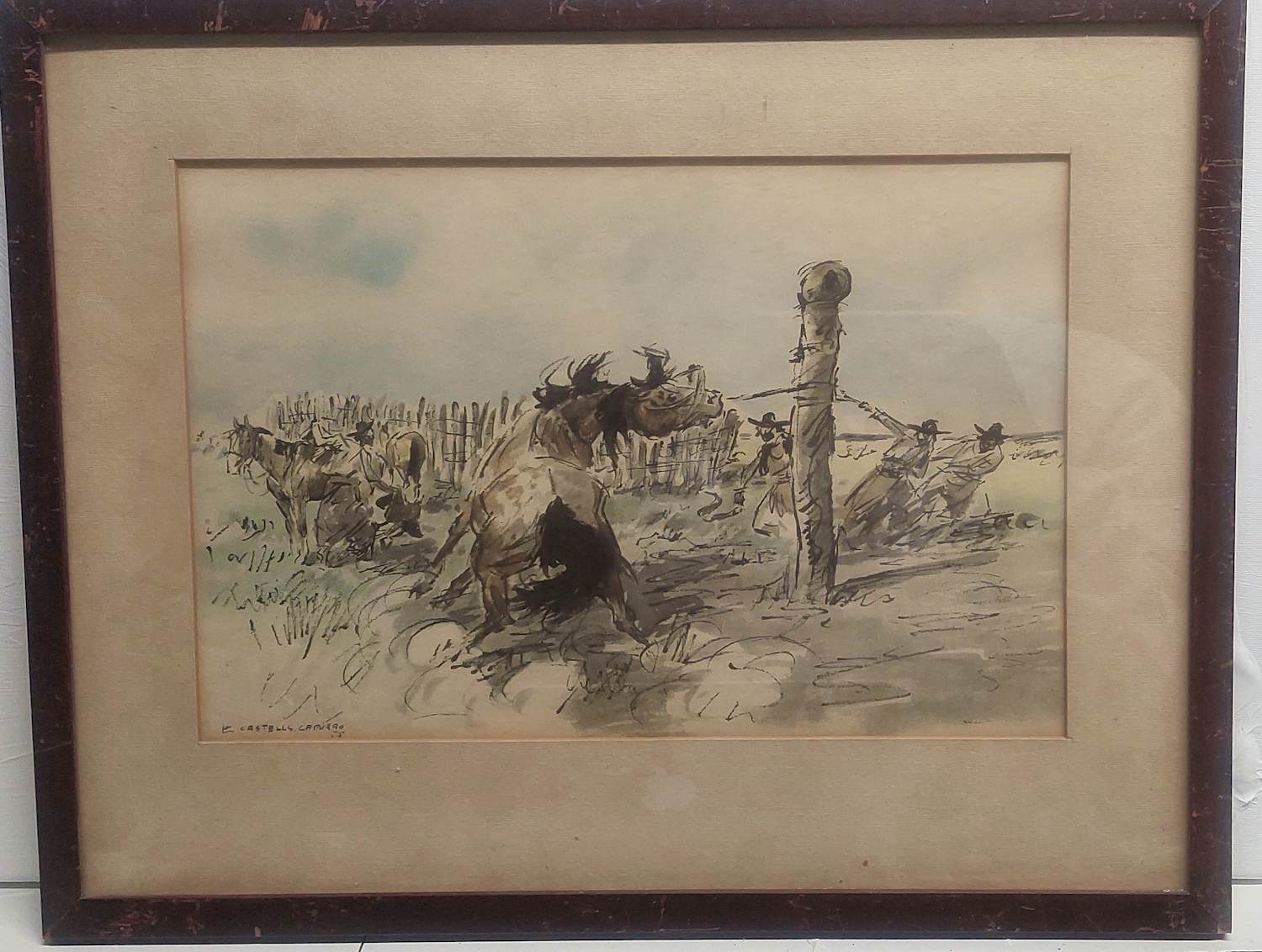 Enrique Castells Capurro - Southwestern Art kopen? Bied vanaf 100!