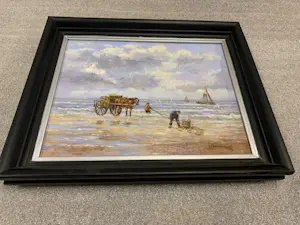 Albert Temming - Zandvoort aan zee - SChelpenvisser kopen? Bied vanaf 170!