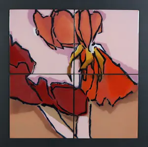 Onbekend - Maarten (naar Fon Klement), Vier emaille wandobjecten kopen? Bied vanaf 20!