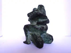 Cor Hund - (toegeschreven aan Cor Hund) "liefdeskoppel" in brons. kopen? Bied vanaf 60!