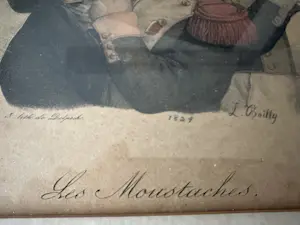 AcheterLouis-Léopold Boilly - Les Moustaches? Enchérissez de 60!