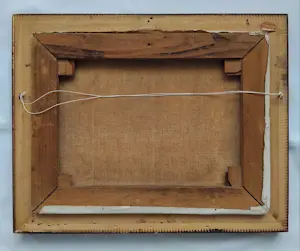 Clemens Wolters - Landschap met hooibergen kopen? Bied vanaf 50!