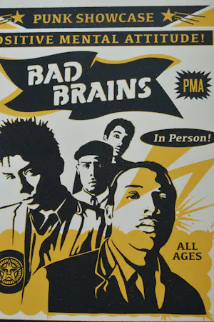 Shepard Fairey - Bad Brains kaufen? Bieten Sie von 125!