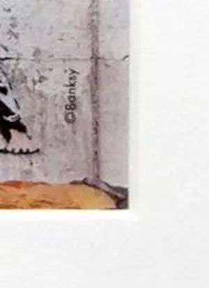 Banksy - FCK PTN! von Banksy Kunst im Rahmen kopen? Bied vanaf 150!