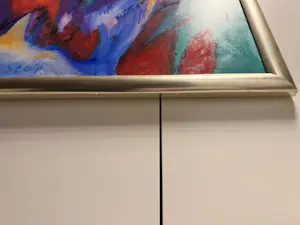 Erica Stulp - Expressionistisch prachtig en kleurrijk landschaps schilderij kopen? Bied vanaf 300!