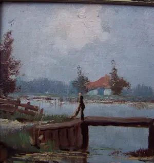 Onbekend - Polderlandschap kopen? Bied vanaf 20!