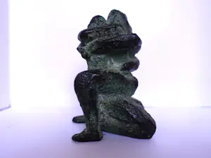 Cor Hund - (toegeschreven aan Cor Hund) "liefdeskoppel" in brons. kopen? Bied vanaf 60!