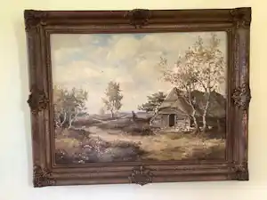 H.J. Jullens - Heidelandschap verkauft für € 40!