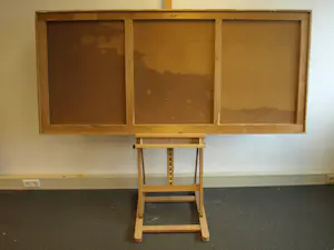 Ivan Sedlisky - Olieverf op board , Titel onbekend – ca. 1970 kopen? Bied vanaf 1000!