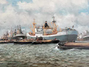 Franciscus Leonardus Corsius - Haven van Rotterdam kopen? Bied vanaf 350!