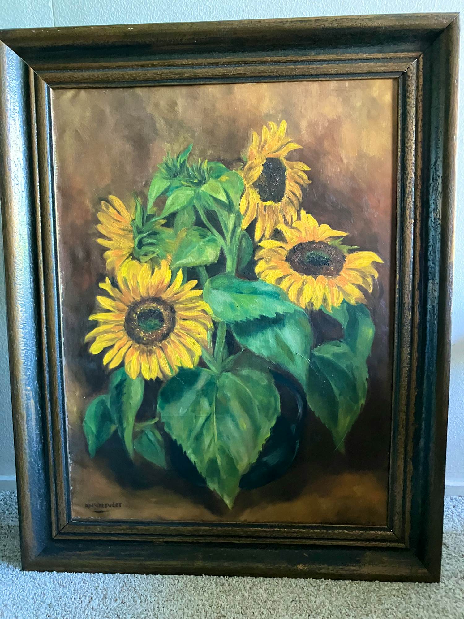 Willy Schreuder - Zonnebloemen kopen? Bied vanaf 250!