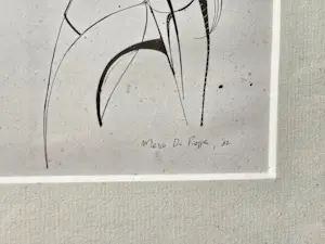 Buy Onbekend - Drie prachtige kwaliteit tekeningen van kunstenaar Marco Di Piazza? Bid from 60!