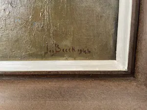 Joz. Beeck - Vaas met klaprozen kopen? Bied vanaf 70!