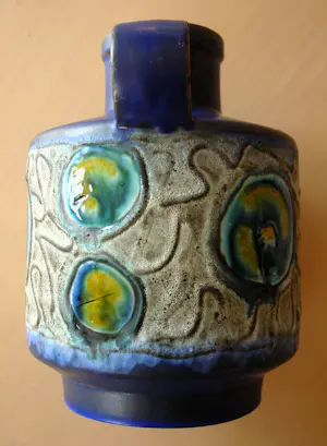 Scheurich Keramik - Scheurich W. Germany vaas met handvat, modelnummer 1531-20 kopen? Bied vanaf 50!