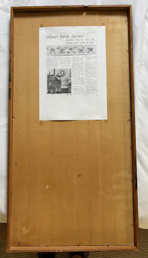 Buy Albert Reinier Jansen - Onbekend? Bid from 150!