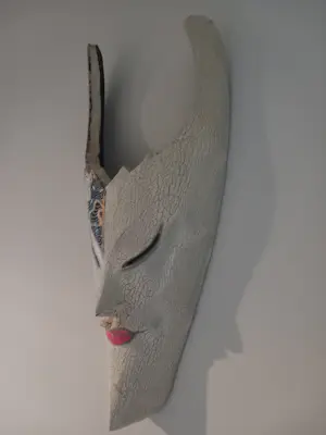 Onbekend - Prachtig etnisch stammenmasker uit Indonesië kopen? Bied vanaf 20!