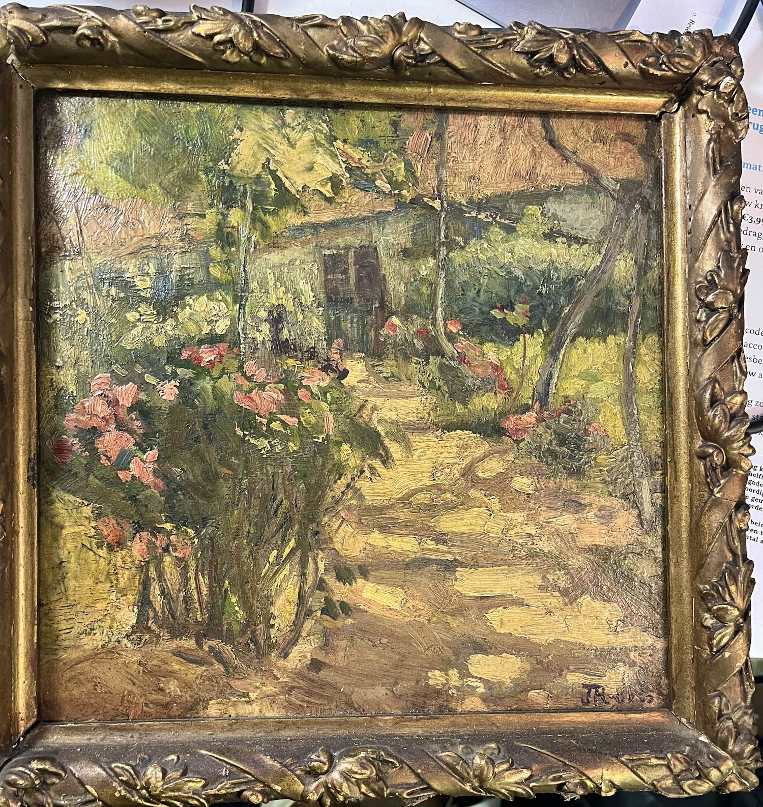 Johan Roels - Kleurrijk stilleven verkocht voor € 80!