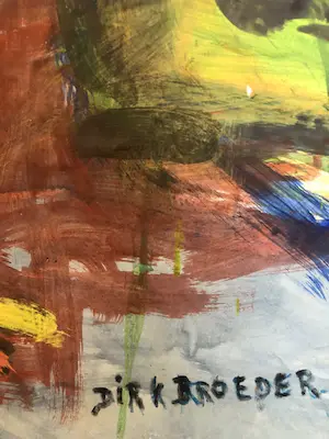 Dirk Broeder - Hurkende vrouw kopen? Bied vanaf 150!