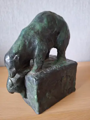 Siem Wardenaar - Beer met jong kopen? Bied vanaf 150!