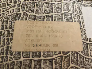 Geert Baas - Zonder kopen? Bied vanaf 30!