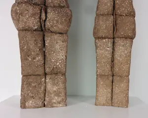 Onbekend - Keramiek, Set van twee staande figuren kopen? Bied vanaf 150!