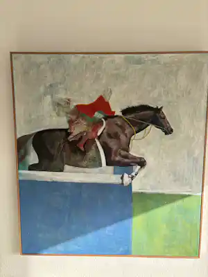 Willem Snitker - Springend paard verkauft für € 110!
