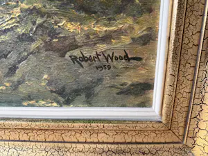 Robert Wood - Herfstlandschap kopen? Bied vanaf 2000!