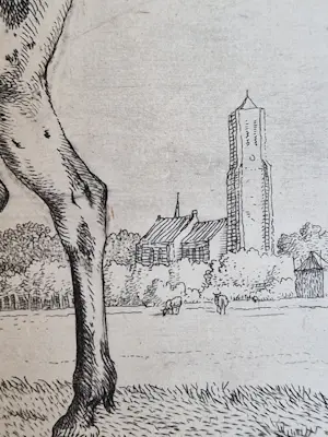 Paulus Potter - Twee Paarden kopen? Bied vanaf 100!