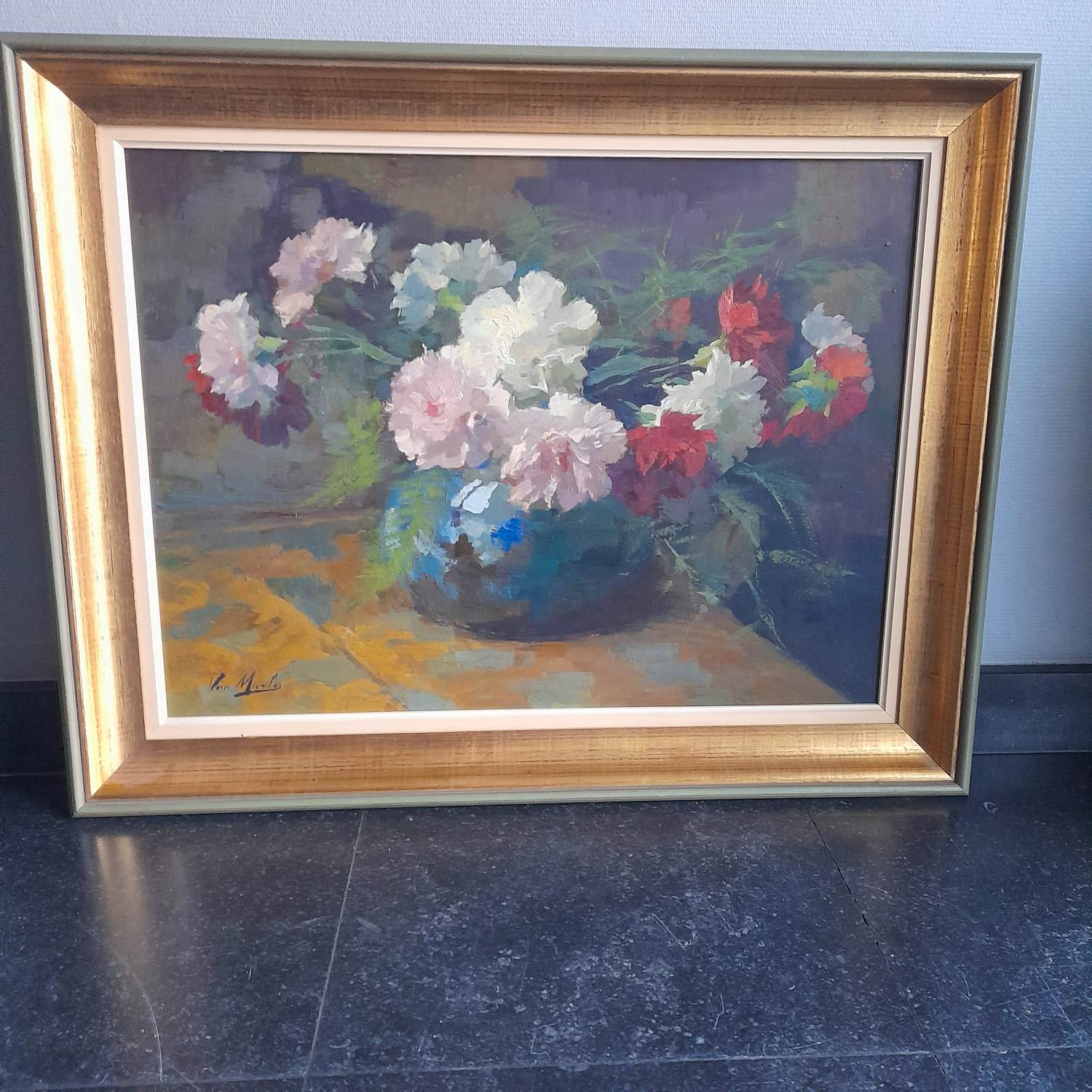 Eugene Victor Van Mierlo - Stilleven bloemen kopen? Bied vanaf 250!