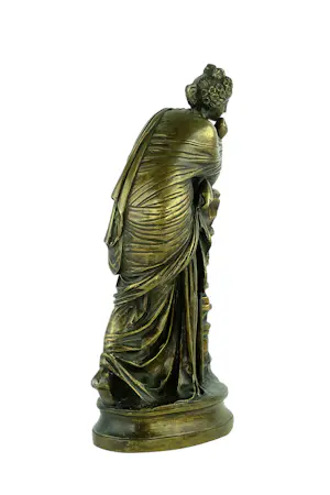 AcheterBrons (Onbekend) - Antiek bronzen beeld van Polyhymnia? Enchérissez de 375!