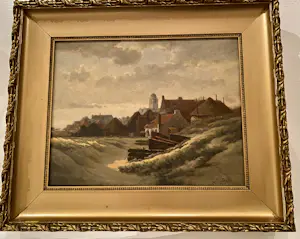 Jan van Dam - Zicht op Katwijk kopen? Bied vanaf 175!