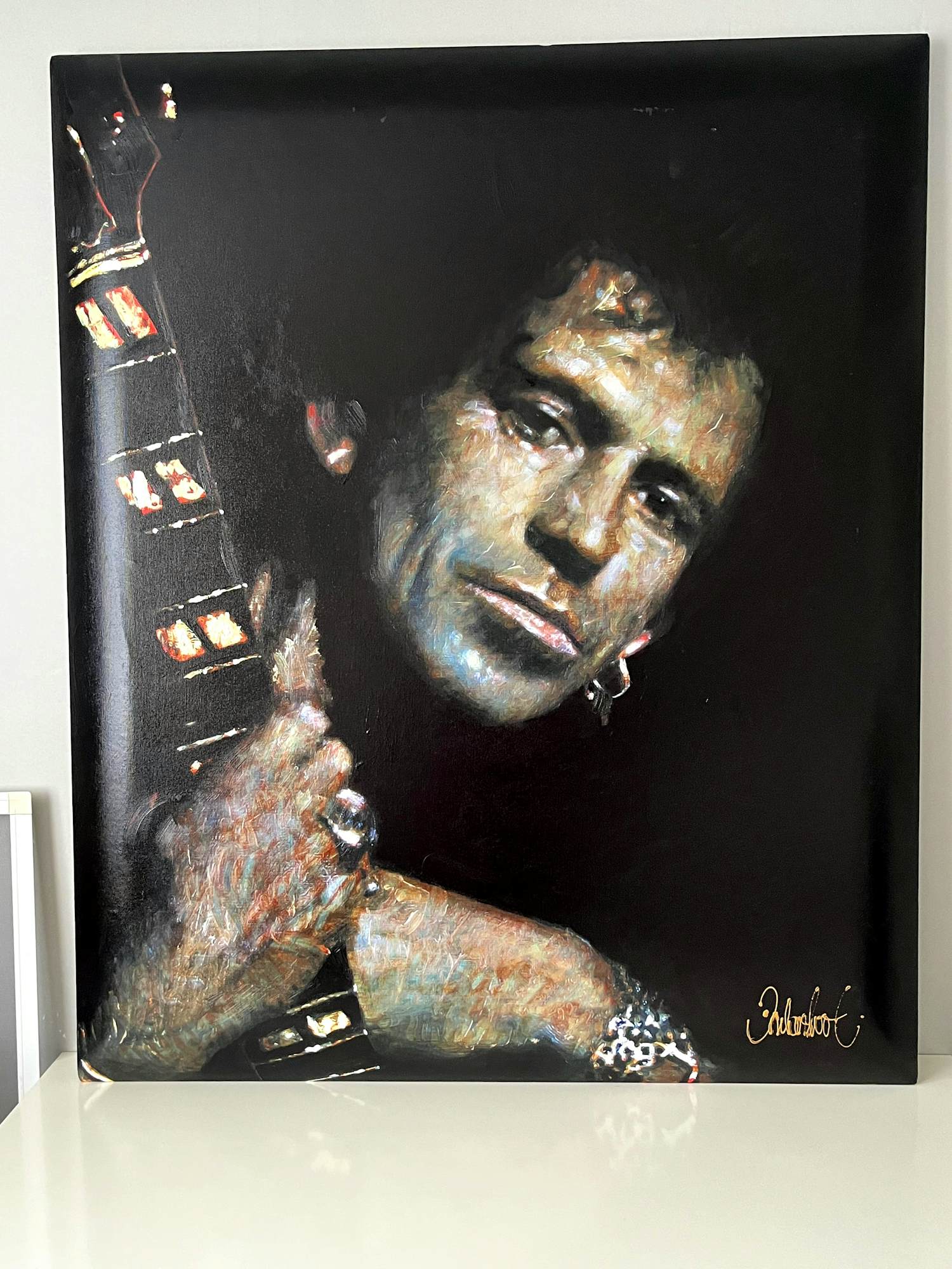 AcheterPeter Donkersloot - Keith Richards? Enchérissez de 200!