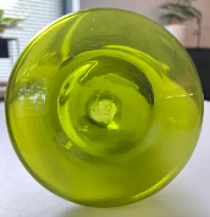 Glas overige - Groene karaf met blank handvat kopen? Bied vanaf 20!